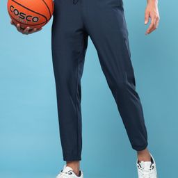technosport Men Solid Blue Track Pants-picture-6