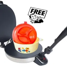 Free 1 Casserole Non Stick Electric 1 Year Warranty MS-8 Roti and Khakra Maker-39