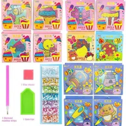 Diamond Art Gem by Number Kits Arts and Crafts for Kids-16