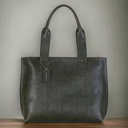 Mast & Harbour Green Textured Structured Shoulder Bag-image-67