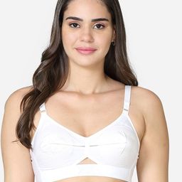 VStar White Non Padded Non-Wired Everyday Bra-QUEENUBACK-C-picture-20
