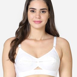 VStar Women White Non Padded Non-Wired Everyday Bra-QUEENUBACK-D-image-95