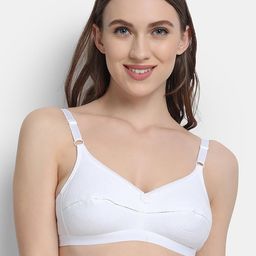 VStar White Non Padded Non-Wired Everyday Bra-ZIA-B-WHITE-image-85