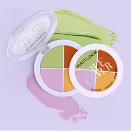 MATTLOOK True Cover Conceal-Correct & Contour Palette - Ultimate Corrector 05-4