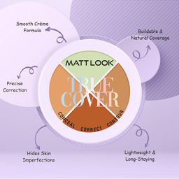 MATTLOOK True Cover Conceal-Correct & Contour Palette - Ultimate Corrector 05 image 5