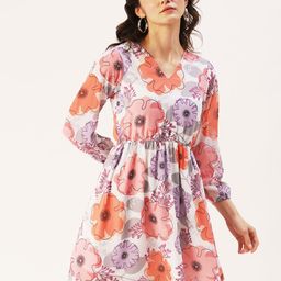 DressBerry Floral Georgette Dress-image-53