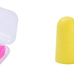 mollensiuer 10 Pairs Assorted Color Soft Ear Plugs Protection Foam Earplug Noise Reduction with Plastic Storage Case for Sleeping, Hearing Protection, Studying, Working image 4