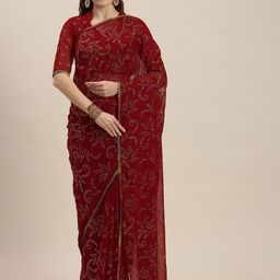 KALINI Floral Pure Georgette Saree-picture-44