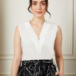 Berrylush BIZwear White Top-image-105