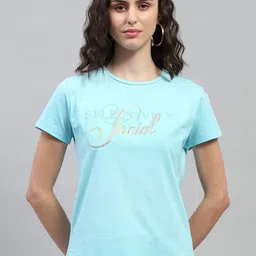 Monte Carlo Typography Printed Round Neck T-shirt-picture-23