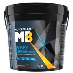 MuscleBlaze Whey Performance (70%) Protein Powder, 8.8 lb Chocolate-picture-18