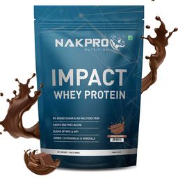 Nakpro Impact Whey Protein,  2.2 lb  Chocolate -image-24