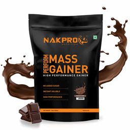 Nakpro Perform Mass Gainer,  2.2 lb  Chocolate -image-90