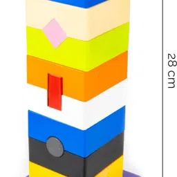 zokato Shape Sorter Tower Learn with Fun (Multicolor) image 4