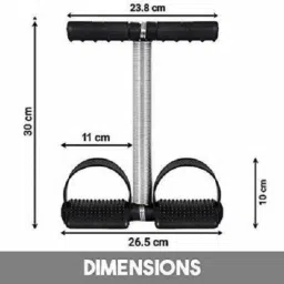 fitnessdeals tummy trimmer with SINGLE spring and soft grip handle Ab Exerciser image 2