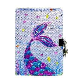 Smily Kiddos Mermaid Embellished Sequinned Notebook-1