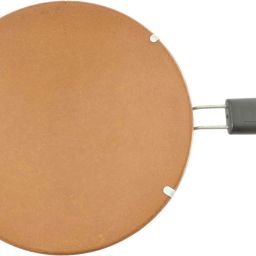 Indian Handmade Kitchen Utensils Clay Griddle For Chapati Making Tawa 25.7 cm diameter-11