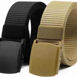 Women Casual Multicolor Canvas Belt-image-26