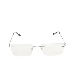 CRIBA Rectangle Sunglasses With UV Protected Lens VCR_ODY_BLK image 4
