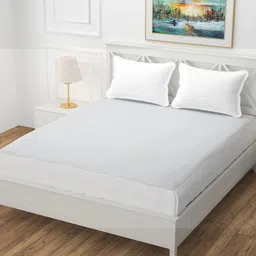 MORADO White Queen Size Bed Mattress Protector-image-25