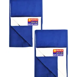 BIANCA Blue Set of 2 Waterproof Mattress Protector-image-54
