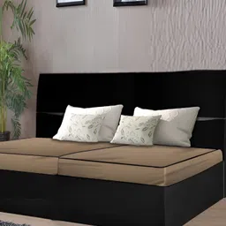 Stylista Beige Cotton Water Resistant Elastic Strap Double Size Mattress Protector-image-72