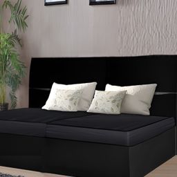 Stylista Black Cotton Water Resistant Elastic Strap King Mattress Protector-image-98