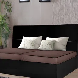 Stylista Brown Cotton  Double Size Water Resistant Mattress Protector-image-83