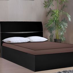Stylista Brown Cotton Water Resistant Elastic Strap Single Mattress Protector-image-10