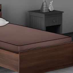 Stylista Brown Cotton Water Resistant Elastic Strap Mattress Protector-image-8