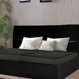 Stylista Green 2 Pieces Cotton Water Resistant Elastic Strap Mattress Protector-image-102