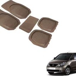 mockhe PVC (Polyvinyl Chloride) Standard Mat For Tata Indigo CS-picture-2
