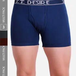 T.T. Men Desire Fine Long Pure Cotton Trunk Pack of 4-40