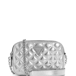 GUESS PU Structured Handheld Bag with Quilted-8