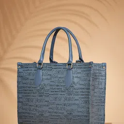 FARGO Textured Oversized Structured Tote Bag image 2