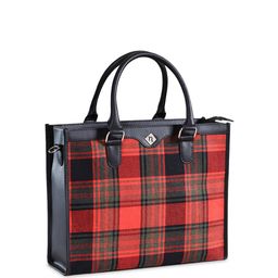 Nestasia Plaid Checkered Handheld bag-image-6