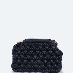 CHRONICLE Textured Structured Sling Bag image 4