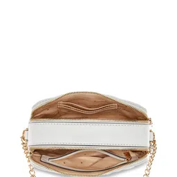 GUESS Textured PU Structured Sling Bag with Quilted image 3