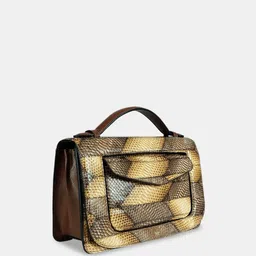 HIE Textured Structured Satchel image 5