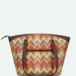 ZOUK Textured Structured Handheld Bag with Quilted image 3