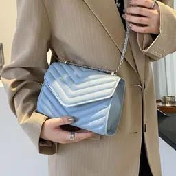 FARGO Textured Structured Sling Bag with Quilted image 3