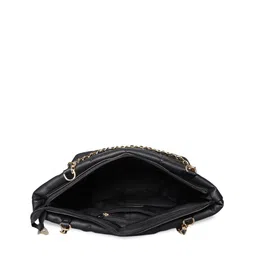 MINI WESST Textured Structured Handheld Bag with Quilted image 4