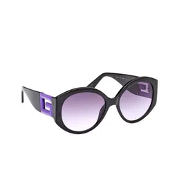 GUESS Women Oval Sunglasses with UV Protected Lens-image-29