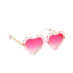 Spiky Unisex Kids Oval Sunglasses with UV Protected Lens-90