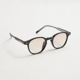 Urban Monkey Unisex Round Sunglasses with UV Protected Lens-A2236-C2-14