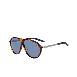 HUGO Men Aviator Sunglasses with UV Protected Lens 20301005L61KU-image-23