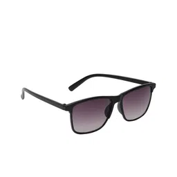CRIBA Unisex Grey Lens & Black Square Sunglasses with UV Protected Lens-15