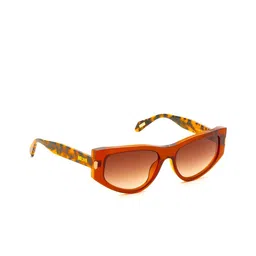 Just Cavalli Unisex Cateye Sunglasses with UV Protected Lens SJC034556X5SG-11