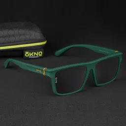 OKNO Unisex Rectangle Sunglasses with Polarised and UV Protected Lens image 3
