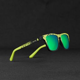 OKNO Unisex Rectangle Sunglasses with Polarised and UV Protected Lens image 3
